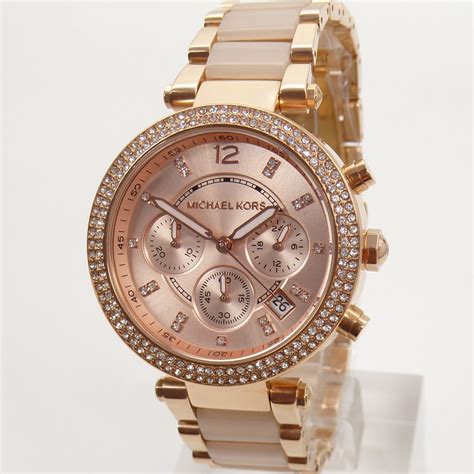 michael kors parker rose gold watch 5896|michael kors parker rose gold.